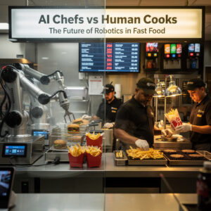 AI Chefs vs Human Cooks: The Future of Robotics in Fast Food