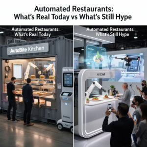 Automated Restaurants: What’s Real Today vs What’s Still Hype